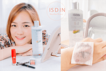 卸妝水推薦ISDIN四效合一卸妝潔膚水｜卸妝同時是保養
