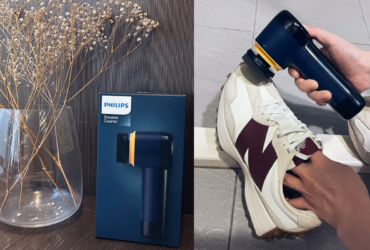 洗鞋神器｜鞋頭必收「飛利浦小旋風電動洗鞋機」開箱！簡單3步驟還原新鞋