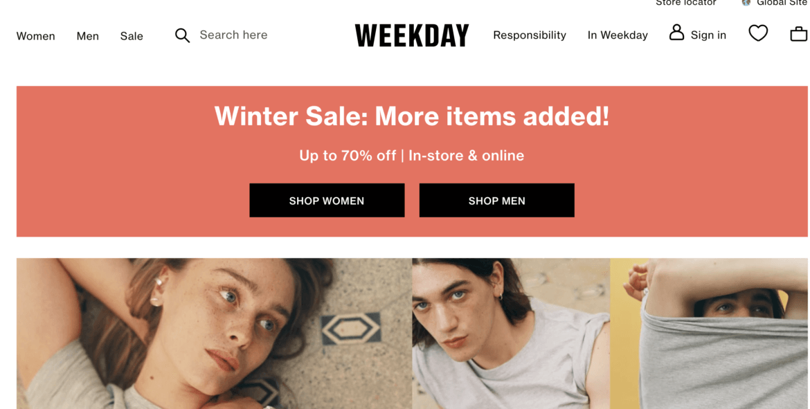 瑞典品牌Weekday購物教學，必逛/關稅/常見問題/註冊會員