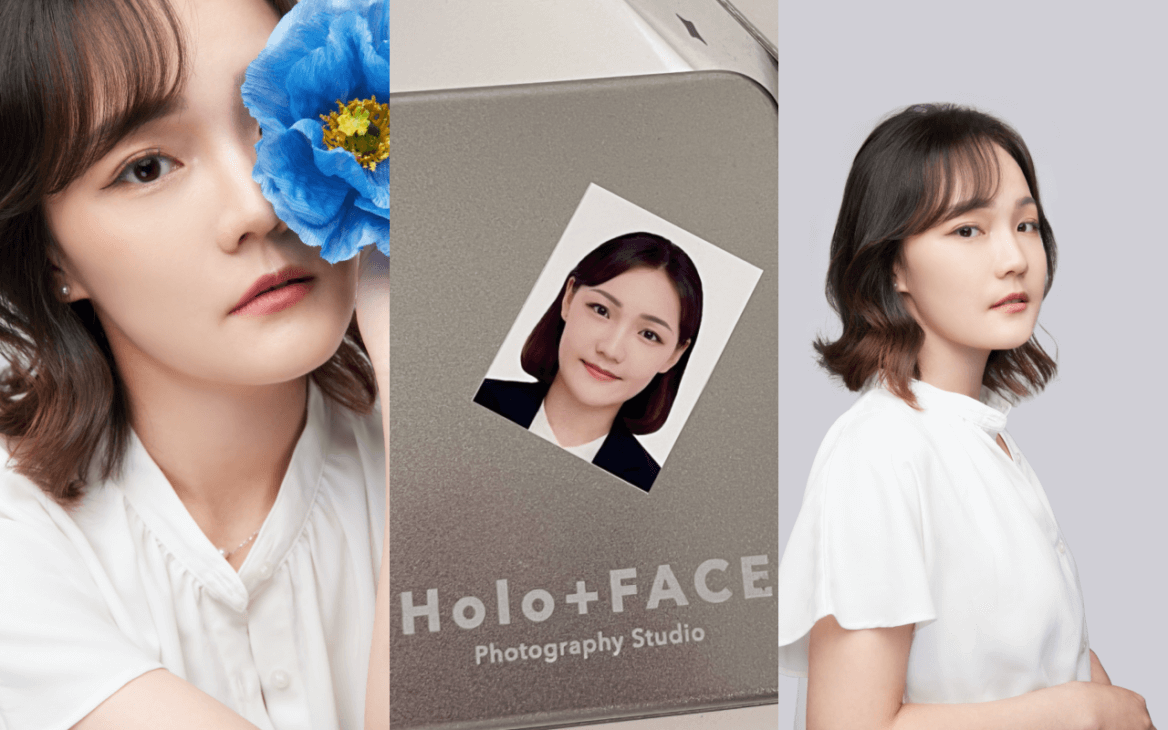 不用飛韓國！韓式證件照推薦！ HOLO+FACE 含妝髮造型服裝1000元有找 !預約攻略