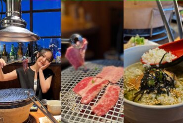新北板橋府中燒肉推薦《町燒酒食》獨棟日式炭火烤肉居酒屋，夜晚氣氛滿點的炭火燒肉店