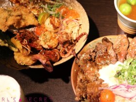 GS愛吃鬼 | 忠孝敦化 | 漂丿燒肉食堂 |yummy yummy好吃好滿足的超豐盛男子漢丼飯!