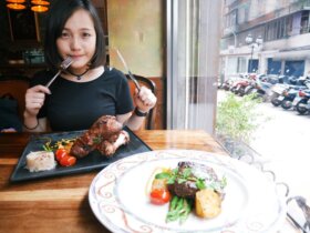GS愛吃鬼| 歐利佛牛排館 | 手做餐點高品質食材 | 燈光好氣氛佳永和聚餐約會好選擇