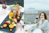 宜蘭ＩＧ打卡景觀餐廳｜宜蘭頭城。海派食尚餐桌。海邊沙灘浪漫晚餐