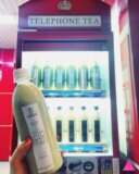 GS愛吃鬼｜高雄新崛江。英倫奶茶｜英式茶飲自動販賣機專賣亭。Telephone Tea